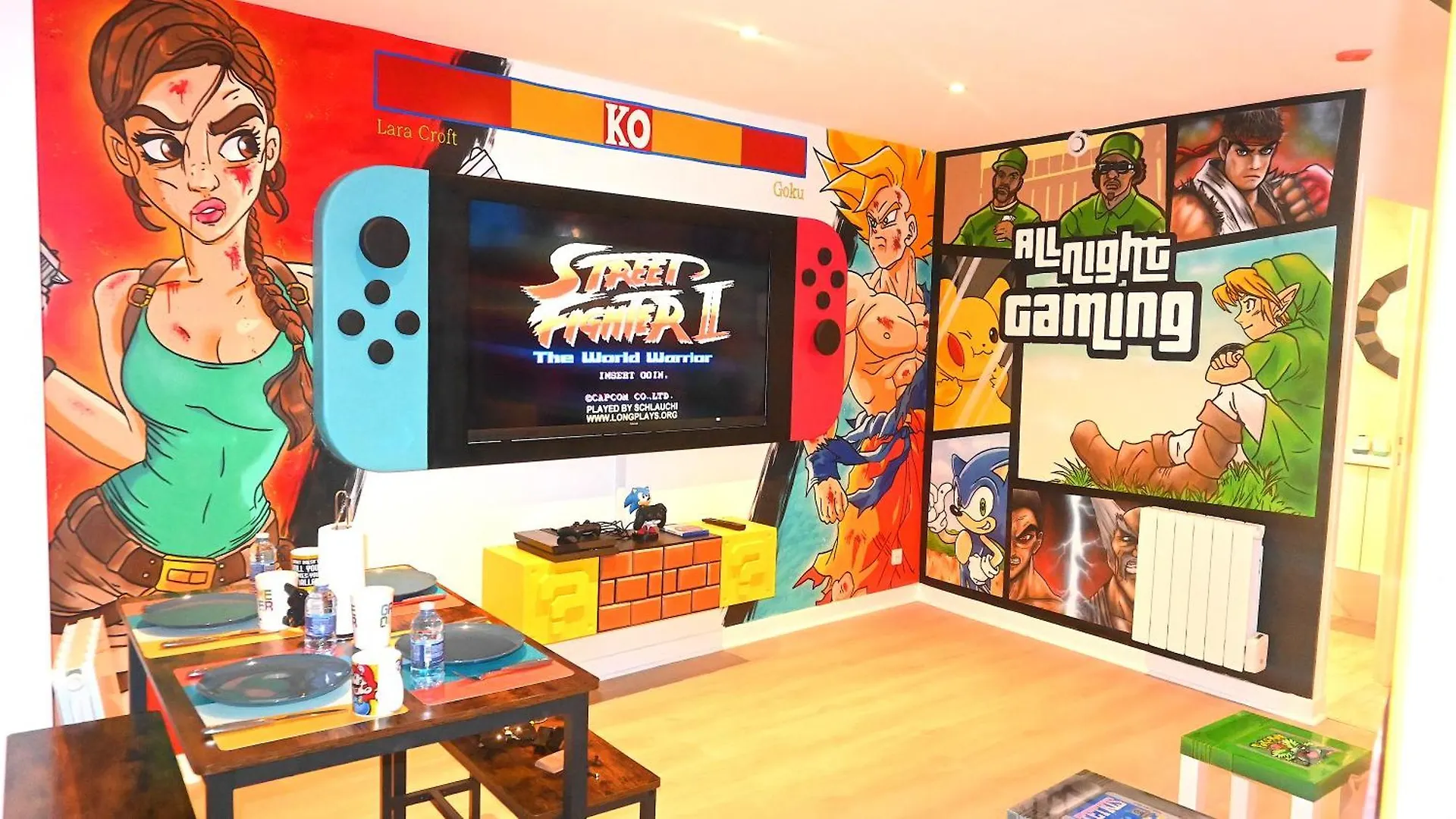 Le Gaming - Proche Aeroport Cdg, Parc Asterix, Disney Apartment Villeneuve-sous-Dammartin